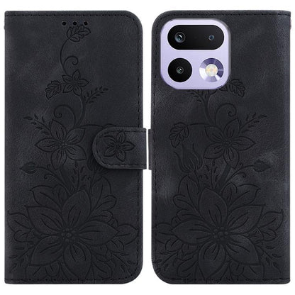 Lily Embossed Leather Phone Case, For Realme C100 4G / C100i 4G, For Realme 16 5G, For Realme 16 Pro+ 5G, For Realme 16 Pro 5G, For Realme 15T 5G, For Realme Narzo 80 Lite 4G / C71 India, For Realme 15 5G / Realme 15 Pro 5G, For Realme 14              ...
