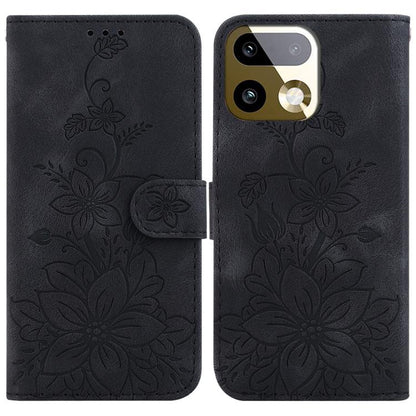 Lily Embossed Leather Phone Case, For Realme C100 4G / C100i 4G, For Realme 16 5G, For Realme 16 Pro+ 5G, For Realme 16 Pro 5G, For Realme 15T 5G, For Realme Narzo 80 Lite 4G / C71 India, For Realme 15 5G / Realme 15 Pro 5G, For Realme 14              ...