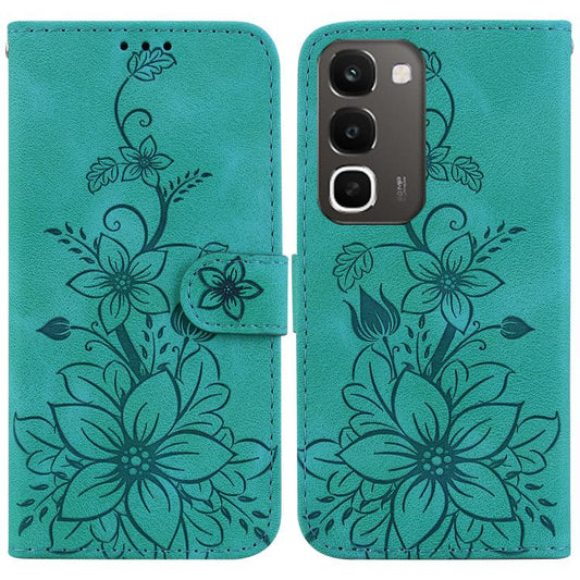 Lily Embossed Leather Phone Case, For Realme C100 4G / C100i 4G, For Realme 16 5G, For Realme 16 Pro+ 5G, For Realme 16 Pro 5G, For Realme 15T 5G, For Realme Narzo 80 Lite 4G / C71 India, For Realme 15 5G / Realme 15 Pro 5G, For Realme 14              ...