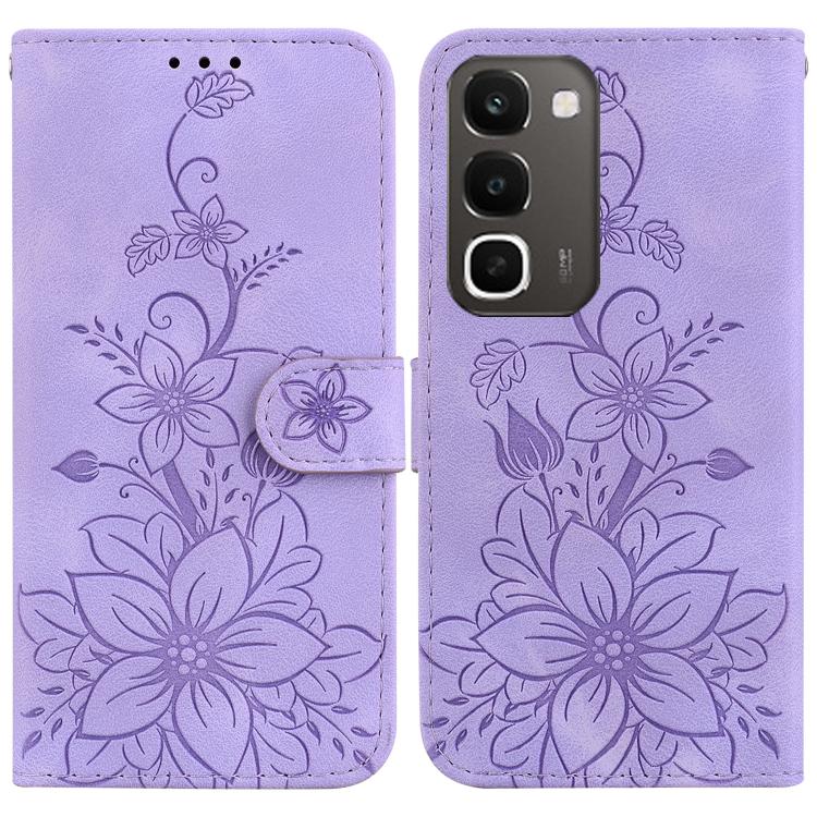 Lily Embossed Leather Phone Case, For Realme C100 4G / C100i 4G, For Realme 16 5G, For Realme 16 Pro+ 5G, For Realme 16 Pro 5G, For Realme 15T 5G, For Realme Narzo 80 Lite 4G / C71 India, For Realme 15 5G / Realme 15 Pro 5G, For Realme 14              ...