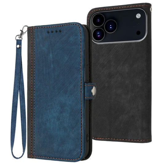 Side Buckle Double Fold Hand Strap Leather Phone Case, For iPhone 17 Pro Max, For iPhone 17 Pro, For iPhone 17, For iPhone 17 Air, iPhone 16e, For iPhone 16 Pro Max, For iPhone 16 Pro, For iPhone 16 Plus, For iPhone 16, For iPhone 15 Pro Max�����������...