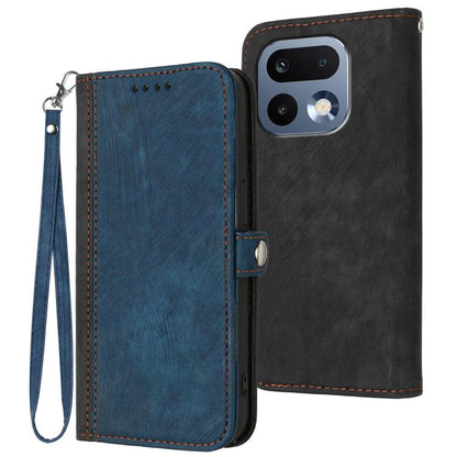 Side Buckle Double Fold Hand Strap Leather Phone Case, For Realme 16T 5G, For Realme C100 4G, For Realme P4 Power 5G, For Realme Note 80 4G, For Realme Neo8 5G, For Realme 16 5G, For Realme 16 Pro+ 5G Global, For Realme 16 Pro 5G Global                ...