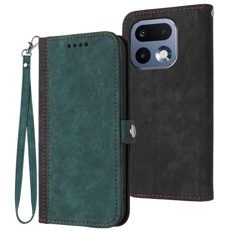 Side Buckle Double Fold Hand Strap Leather Phone Case, For Realme 16T 5G, For Realme C100 4G, For Realme P4 Power 5G, For Realme Note 80 4G, For Realme Neo8 5G, For Realme 16 5G, For Realme 16 Pro+ 5G Global, For Realme 16 Pro 5G Global                ...