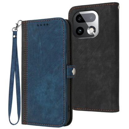 Side Buckle Double Fold Hand Strap Leather Phone Case, For Realme 16T 5G, For Realme C100 4G, For Realme P4 Power 5G, For Realme Note 80 4G, For Realme Neo8 5G, For Realme 16 5G, For Realme 16 Pro+ 5G Global, For Realme 16 Pro 5G Global                ...