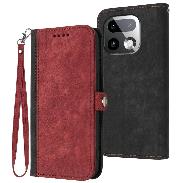 Side Buckle Double Fold Hand Strap Leather Phone Case, For Realme 16T 5G, For Realme C100 4G, For Realme P4 Power 5G, For Realme Note 80 4G, For Realme Neo8 5G, For Realme 16 5G, For Realme 16 Pro+ 5G Global, For Realme 16 Pro 5G Global                ...