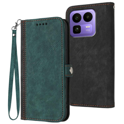 Side Buckle Double Fold Hand Strap Leather Phone Case, For Realme 16T 5G, For Realme C100 4G, For Realme P4 Power 5G, For Realme Note 80 4G, For Realme Neo8 5G, For Realme 16 5G, For Realme 16 Pro+ 5G Global, For Realme 16 Pro 5G Global                ...