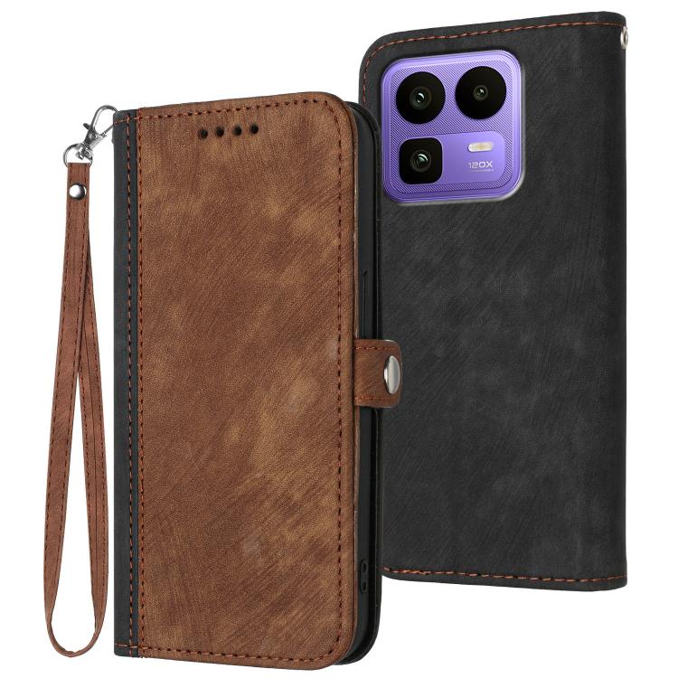 Side Buckle Double Fold Hand Strap Leather Phone Case, For Realme 16T 5G, For Realme C100 4G, For Realme P4 Power 5G, For Realme Note 80 4G, For Realme Neo8 5G, For Realme 16 5G, For Realme 16 Pro+ 5G Global, For Realme 16 Pro 5G Global                ...