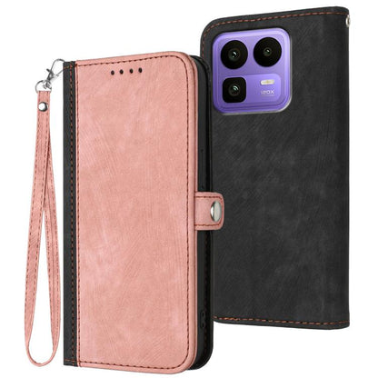 Side Buckle Double Fold Hand Strap Leather Phone Case, For Realme 16T 5G, For Realme C100 4G, For Realme P4 Power 5G, For Realme Note 80 4G, For Realme Neo8 5G, For Realme 16 5G, For Realme 16 Pro+ 5G Global, For Realme 16 Pro 5G Global                ...