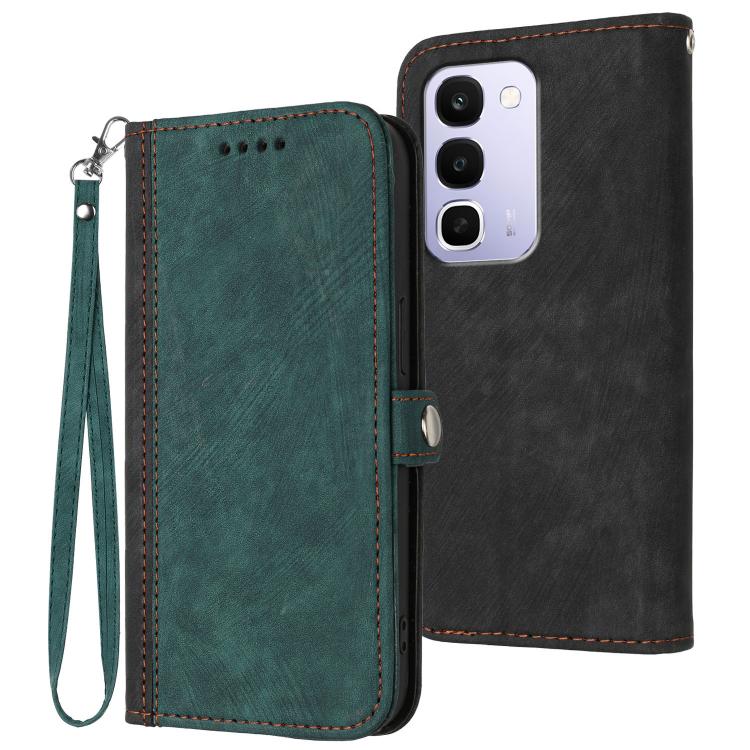 Side Buckle Double Fold Hand Strap Leather Phone Case, For Realme 16T 5G, For Realme C100 4G, For Realme P4 Power 5G, For Realme Note 80 4G, For Realme Neo8 5G, For Realme 16 5G, For Realme 16 Pro+ 5G Global, For Realme 16 Pro 5G Global                ...
