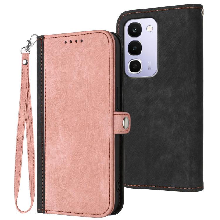 Side Buckle Double Fold Hand Strap Leather Phone Case, For Realme 16T 5G, For Realme C100 4G, For Realme P4 Power 5G, For Realme Note 80 4G, For Realme Neo8 5G, For Realme 16 5G, For Realme 16 Pro+ 5G Global, For Realme 16 Pro 5G Global                ...