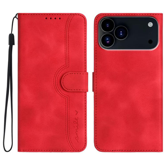 Heart Pattern Skin Feel Leather Phone Case, For iPhone 17 Pro Max, For iPhone 17 Pro, For iPhone 17, For iPhone 17 Air, iPhone 16e, For iPhone 16 Pro Max, For iPhone 16 Pro, For iPhone 16 Plus, For iPhone 16, For iPhone 15 Pro Max, For iPhone 15 Pro���...