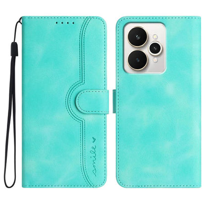 Heart Pattern Skin Feel Leather Phone Case, For Realme 16T 5G, For Realme C100 4G, For Realme P4 Power 5G, For Realme Note 80 4G, For Realme Neo8 5G, For Realme 16 5G, For Realme 16 Pro+ 5G Global, For Realme 16 Pro 5G Global                           ...