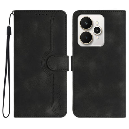 Heart Pattern Skin Feel Leather Phone Case, For Realme 16T 5G, For Realme C100 4G, For Realme P4 Power 5G, For Realme Note 80 4G, For Realme Neo8 5G, For Realme 16 5G, For Realme 16 Pro+ 5G Global, For Realme 16 Pro 5G Global                           ...