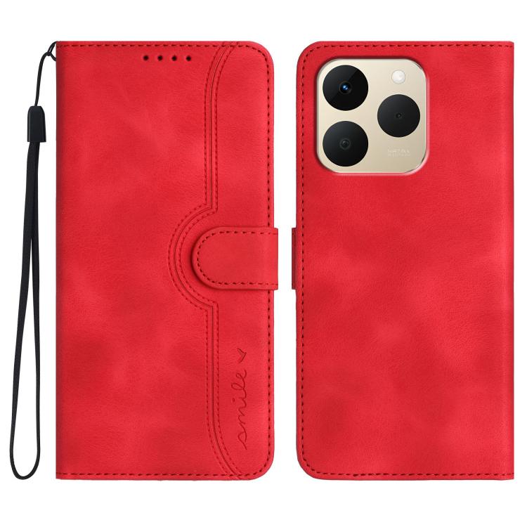 Heart Pattern Skin Feel Leather Phone Case, For Realme 16T 5G, For Realme C100 4G, For Realme P4 Power 5G, For Realme Note 80 4G, For Realme Neo8 5G, For Realme 16 5G, For Realme 16 Pro+ 5G Global, For Realme 16 Pro 5G Global                           ...