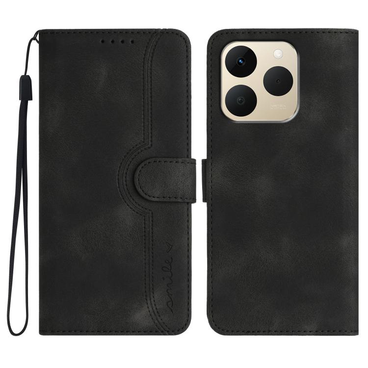 Heart Pattern Skin Feel Leather Phone Case, For Realme 16T 5G, For Realme C100 4G, For Realme P4 Power 5G, For Realme Note 80 4G, For Realme Neo8 5G, For Realme 16 5G, For Realme 16 Pro+ 5G Global, For Realme 16 Pro 5G Global                           ...