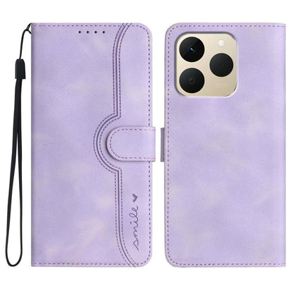 Heart Pattern Skin Feel Leather Phone Case, For Realme 16T 5G, For Realme C100 4G, For Realme P4 Power 5G, For Realme Note 80 4G, For Realme Neo8 5G, For Realme 16 5G, For Realme 16 Pro+ 5G Global, For Realme 16 Pro 5G Global                           ...