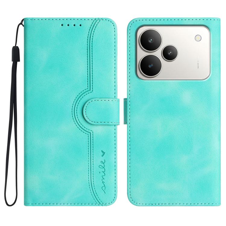 Heart Pattern Skin Feel Leather Phone Case, For Realme 16T 5G, For Realme C100 4G, For Realme P4 Power 5G, For Realme Note 80 4G, For Realme Neo8 5G, For Realme 16 5G, For Realme 16 Pro+ 5G Global, For Realme 16 Pro 5G Global                           ...