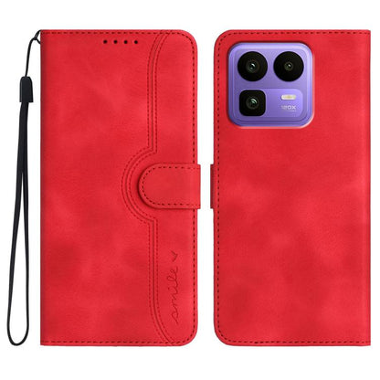 Heart Pattern Skin Feel Leather Phone Case, For Realme 16T 5G, For Realme C100 4G, For Realme P4 Power 5G, For Realme Note 80 4G, For Realme Neo8 5G, For Realme 16 5G, For Realme 16 Pro+ 5G Global, For Realme 16 Pro 5G Global                           ...