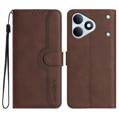 Heart Pattern Skin Feel Leather Phone Case, For Realme 16T 5G, For Realme C100 4G, For Realme P4 Power 5G, For Realme Note 80 4G, For Realme Neo8 5G, For Realme 16 5G, For Realme 16 Pro+ 5G Global, For Realme 16 Pro 5G Global                           ...
