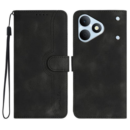Heart Pattern Skin Feel Leather Phone Case, For Realme 16T 5G, For Realme C100 4G, For Realme P4 Power 5G, For Realme Note 80 4G, For Realme Neo8 5G, For Realme 16 5G, For Realme 16 Pro+ 5G Global, For Realme 16 Pro 5G Global                           ...