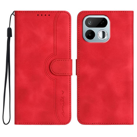 Heart Pattern Skin Feel Leather Phone Case, For Realme 16T 5G, For Realme C100 4G, For Realme P4 Power 5G, For Realme Note 80 4G, For Realme Neo8 5G, For Realme 16 5G, For Realme 16 Pro+ 5G Global, For Realme 16 Pro 5G Global                           ...