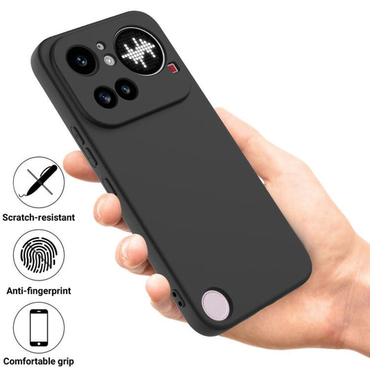 Solid Color Liquid Silicone Dropproof Full Coverage Phone Case, For Nothing Phone 4a Pro, For Nothing Phone 4a, For Nothing Phone 3a Lite, For Nothing Phone 3, For Nothing CMF Phone 2 Pro, For Nothing Phone 3a, For Nothing Phone 3a Pro                 ...