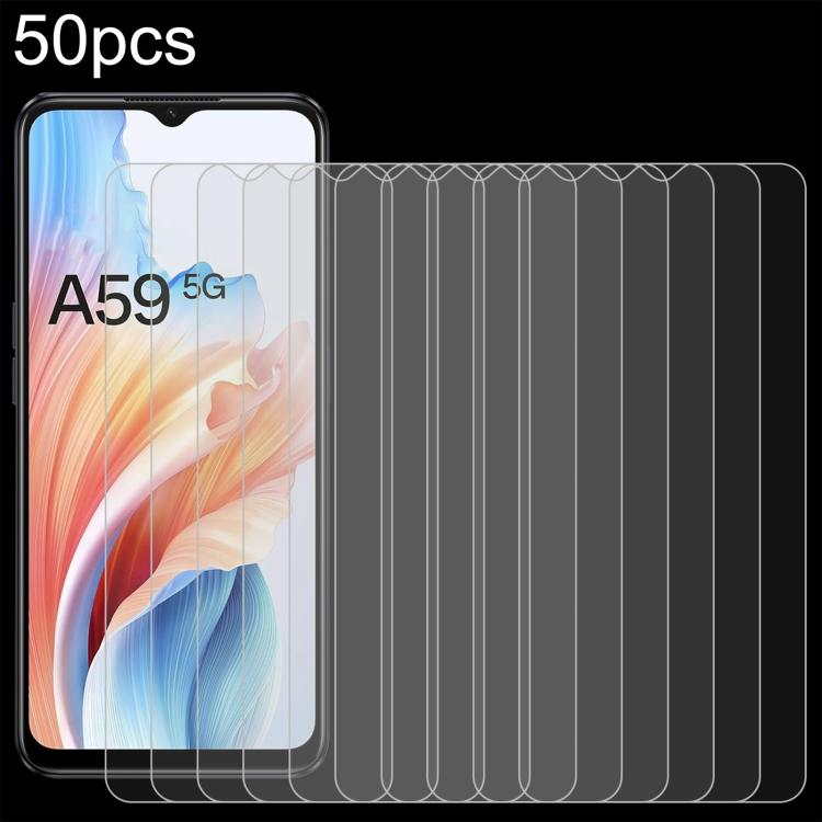 50pcs 0.26mm 9H 2.5D Tempered Glass Film, For OPPO K14x 5G, For OPPO K14 5G, For OPPO Find X9s Pro 5G, For OPPO K15 Pro+, For OPPO K15 Pro 5G, For OPPO Find X9s, For OPPO Find X9 Ultra, For OPPO A6t Pro 5G, For OPPO A6s Pro 4G                          ...