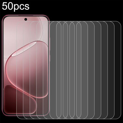50pcs 0.26mm 9H 2.5D Tempered Glass Film, For OPPO K14x 5G, For OPPO K14 5G, For OPPO Find X9s Pro 5G, For OPPO K15 Pro+, For OPPO K15 Pro 5G, For OPPO Find X9s, For OPPO Find X9 Ultra, For OPPO A6t Pro 5G, For OPPO A6s Pro 4G                          ...