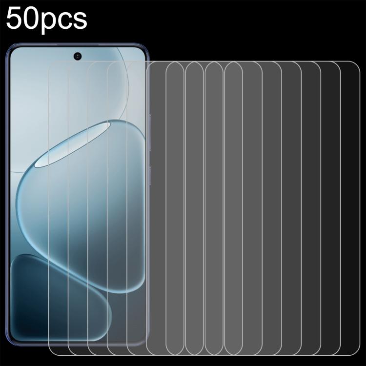 50pcs 0.26mm 9H 2.5D Tempered Glass Film, For OPPO K14x 5G, For OPPO K14 5G, For OPPO Find X9s Pro 5G, For OPPO K15 Pro+, For OPPO K15 Pro 5G, For OPPO Find X9s, For OPPO Find X9 Ultra, For OPPO A6t Pro 5G, For OPPO A6s Pro 4G                          ...