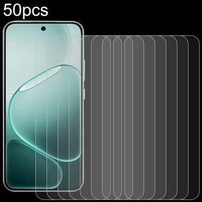 50pcs 0.26mm 9H 2.5D Tempered Glass Film, For OPPO K14x 5G, For OPPO K14 5G, For OPPO Find X9s Pro 5G, For OPPO K15 Pro+, For OPPO K15 Pro 5G, For OPPO Find X9s, For OPPO Find X9 Ultra, For OPPO A6t Pro 5G, For OPPO A6s Pro 4G                          ...