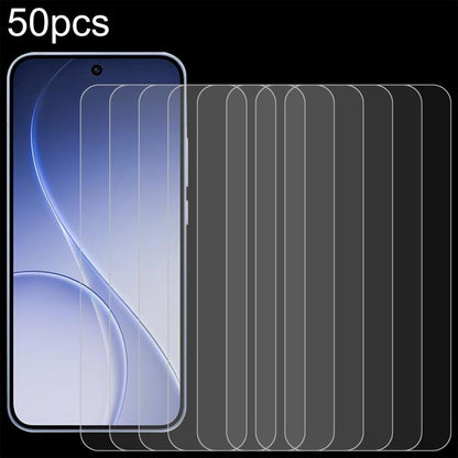 50pcs 0.26mm 9H 2.5D Tempered Glass Film, For OPPO K14x 5G, For OPPO K14 5G, For OPPO Find X9s Pro 5G, For OPPO K15 Pro+, For OPPO K15 Pro 5G, For OPPO Find X9s, For OPPO Find X9 Ultra, For OPPO A6t Pro 5G, For OPPO A6s Pro 4G                          ...