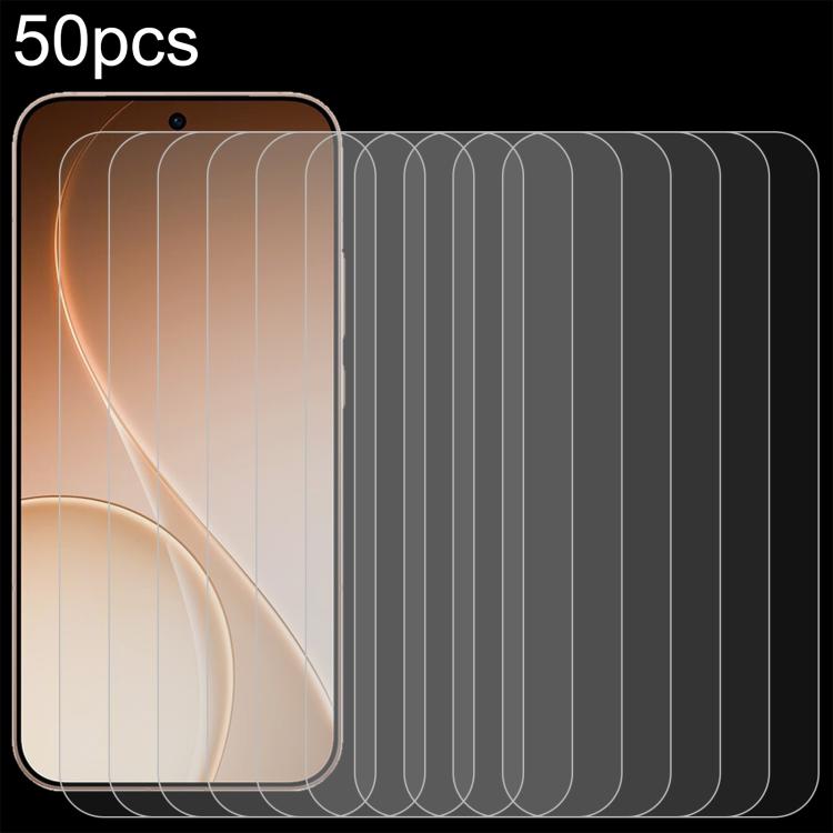 50pcs 0.26mm 9H 2.5D Tempered Glass Film, For OPPO K14x 5G, For OPPO K14 5G, For OPPO Find X9s Pro 5G, For OPPO K15 Pro+, For OPPO K15 Pro 5G, For OPPO Find X9s, For OPPO Find X9 Ultra, For OPPO A6t Pro 5G, For OPPO A6s Pro 4G                          ...