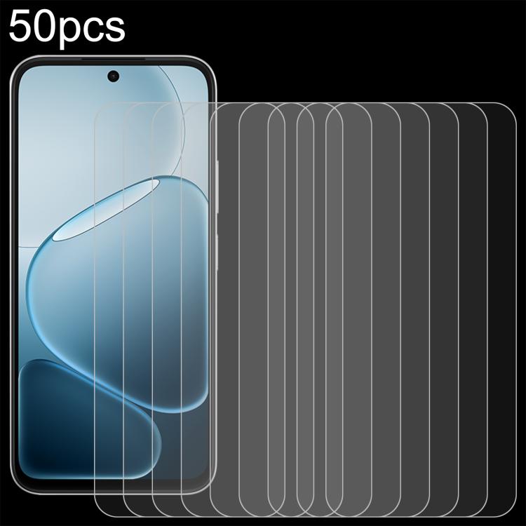 50pcs 0.26mm 9H 2.5D Tempered Glass Film, For OPPO K14x 5G, For OPPO K14 5G, For OPPO Find X9s Pro 5G, For OPPO K15 Pro+, For OPPO K15 Pro 5G, For OPPO Find X9s, For OPPO Find X9 Ultra, For OPPO A6t Pro 5G, For OPPO A6s Pro 4G                          ...