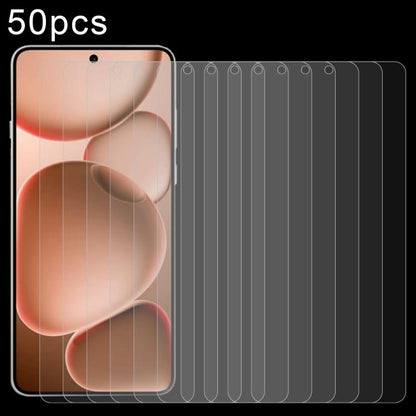 50pcs 0.26mm 9H 2.5D Tempered Glass Film, For OPPO K14x 5G, For OPPO K14 5G, For OPPO Find X9s Pro 5G, For OPPO K15 Pro+, For OPPO K15 Pro 5G, For OPPO Find X9s, For OPPO Find X9 Ultra, For OPPO A6t Pro 5G, For OPPO A6s Pro 4G                          ...