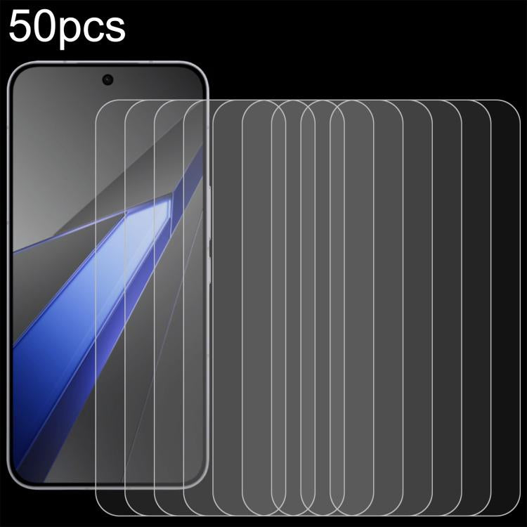 50pcs 0.26mm 9H 2.5D Tempered Glass Film, For OPPO K14x 5G, For OPPO K14 5G, For OPPO Find X9s Pro 5G, For OPPO K15 Pro+, For OPPO K15 Pro 5G, For OPPO Find X9s, For OPPO Find X9 Ultra, For OPPO A6t Pro 5G, For OPPO A6s Pro 4G                          ...