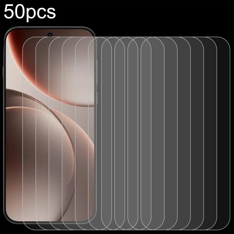 50pcs 0.26mm 9H 2.5D Tempered Glass Film, For OPPO K14x 5G, For OPPO K14 5G, For OPPO Find X9s Pro 5G, For OPPO K15 Pro+, For OPPO K15 Pro 5G, For OPPO Find X9s, For OPPO Find X9 Ultra, For OPPO A6t Pro 5G, For OPPO A6s Pro 4G                          ...