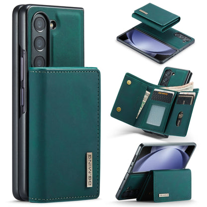 DG.MING M1 Series 3-Fold Multi Card Wallet + Magnetic Phone Case, For Galaxy Z Fold8 Ultra 5G, For Galaxy Z Fold7 5G, For Samsung Galaxy Z Fold5