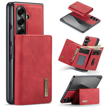 DG.MING M1 Series 3-Fold Multi Card Wallet + Magnetic Phone Case, For Galaxy Z Fold8 Ultra 5G, For Galaxy Z Fold7 5G, For Samsung Galaxy Z Fold5