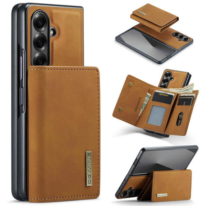 DG.MING M1 Series 3-Fold Multi Card Wallet + Magnetic Phone Case, For Galaxy Z Fold8 Ultra 5G, For Galaxy Z Fold7 5G, For Samsung Galaxy Z Fold5
