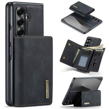 DG.MING M1 Series 3-Fold Multi Card Wallet + Magnetic Phone Case, For Galaxy Z Fold8 Ultra 5G, For Galaxy Z Fold7 5G, For Samsung Galaxy Z Fold5
