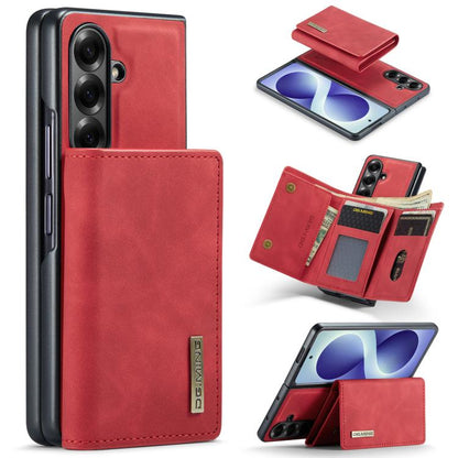 DG.MING M1 Series 3-Fold Multi Card Wallet + Magnetic Phone Case, For Galaxy Z Fold8 Ultra 5G, For Galaxy Z Fold7 5G, For Samsung Galaxy Z Fold5