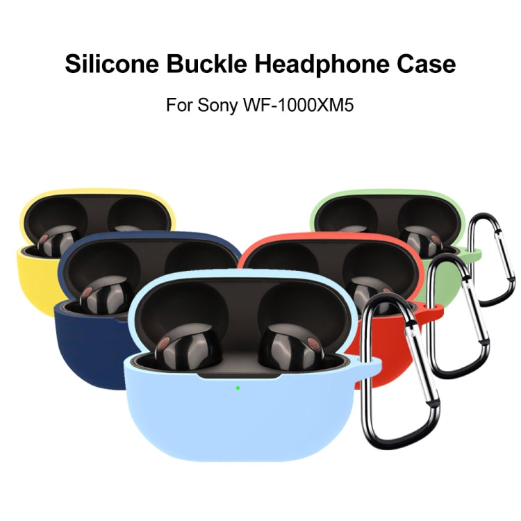 Wireless Bluetooth Earphone Silicone Protective Case, For Sony WF-1000XM5