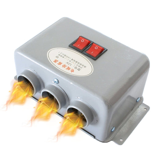 Chauffage électrique 3 trous dégivreur désembueur pour voiture, 12 V CC