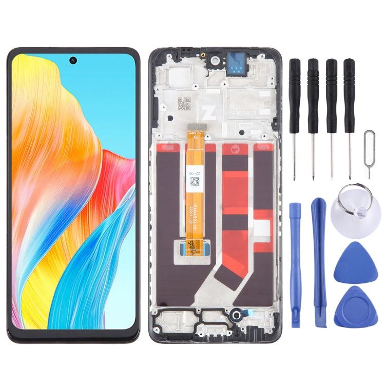 OEM LCD Screen Digitizer Full Assembly with Frame, For OPPO A79 5G, For OPPO A59 5G, For OPPO A2 5G, For OPPO A18 4G, For OPPO A38 4G, For OPPO A58 4G, For OPPO K11X, For OPPO F23 5G, For OPPO A1 5G 2023, For OPPO A1x, For OPPO A56s, For OPPO A58x 5G  ...