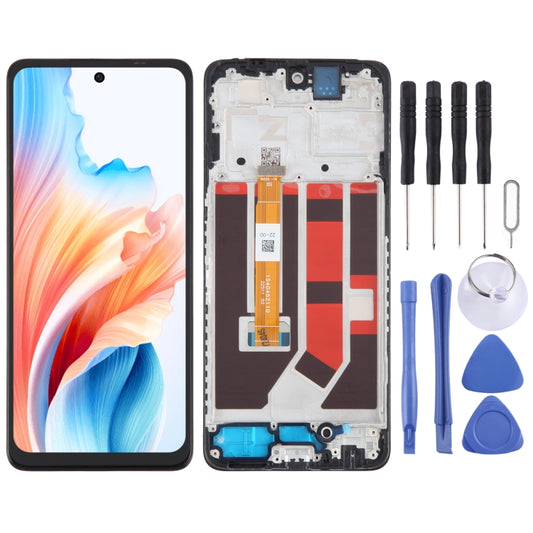 OEM LCD Screen Digitizer Full Assembly with Frame, For OPPO A79 5G, For OPPO A59 5G, For OPPO A2 5G, For OPPO A18 4G, For OPPO A38 4G, For OPPO A58 4G, For OPPO K11X, For OPPO F23 5G, For OPPO A1 5G 2023, For OPPO A1x, For OPPO A56s, For OPPO A58x 5G  ...