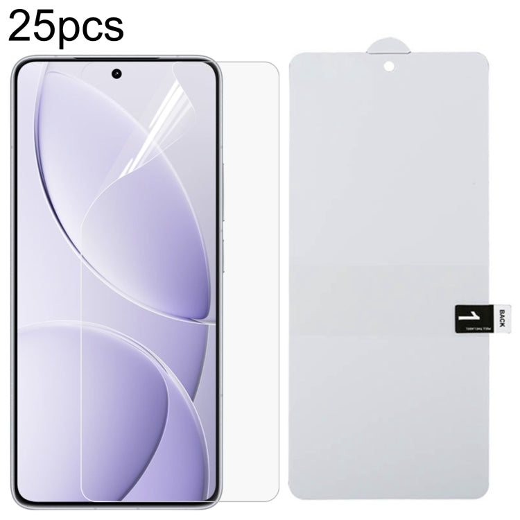 25pcs Full Screen Protector Explosion-proof Hydrogel Film