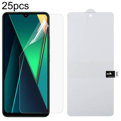 25pcs Full Screen Protector Explosion-proof Hydrogel Film