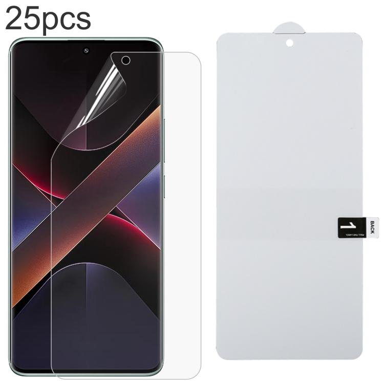 25pcs Full Screen Protector Explosion-proof Hydrogel Film