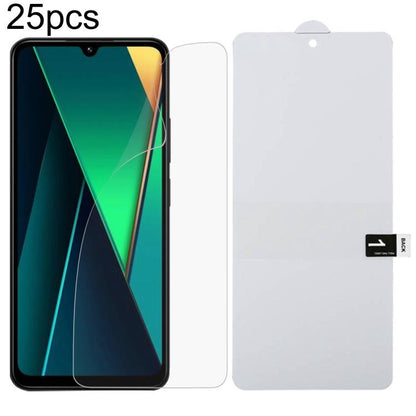 25pcs Full Screen Protector Explosion-proof Hydrogel Film