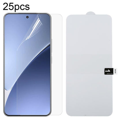 25pcs Full Screen Protector Explosion-proof Hydrogel Film, For Redmi 17C 4G, For Redmi K90 Ultra 5G, For Redmi K100 Pro 5G, For Xiaomi 17 Max 5G, For Redmi K90 Max 5G, For Xiaomi Poco C81x 4G, For Xiaomi 17T Pro 5G, For Xiaomi Poco M8s 5G              ...